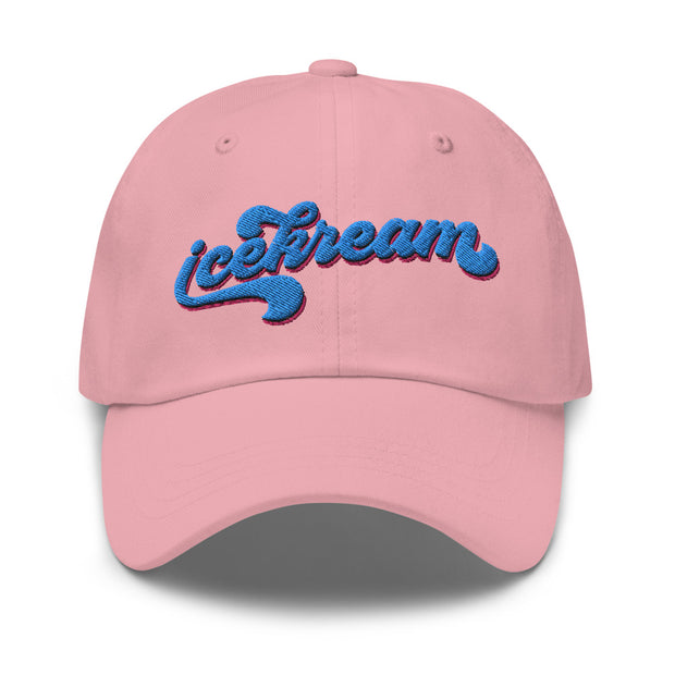 Icekream Pink Dad Hat